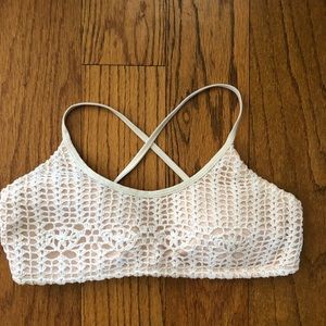 Crochet bikini top size XL
